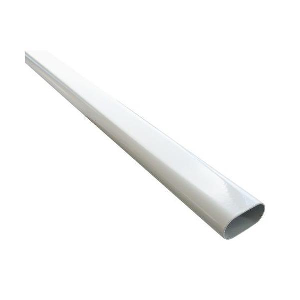 Bara pentru umerase ovala alba 30x15 mm, lungime 2 m