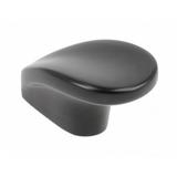 Buton pentru mobila Venice, finisaj negru mat GT, 46x28 mm