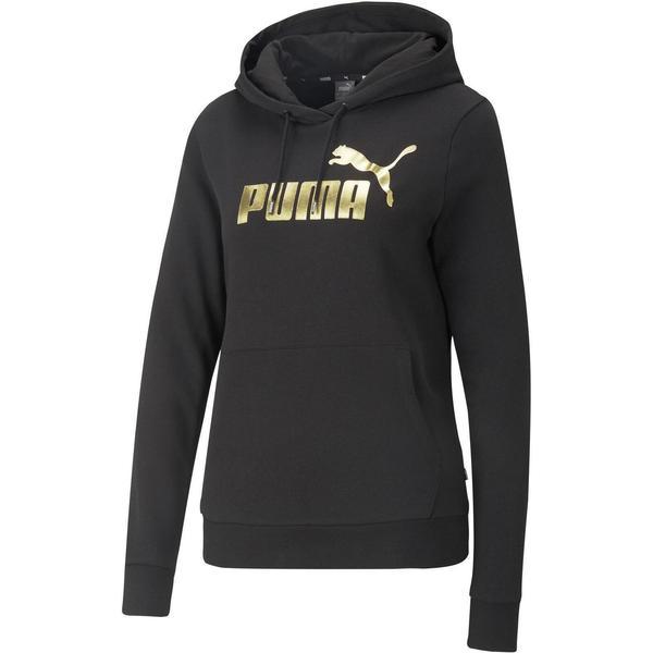 Hanorac femei Puma Essentials Metallic Logo 84909601, XS, Negru