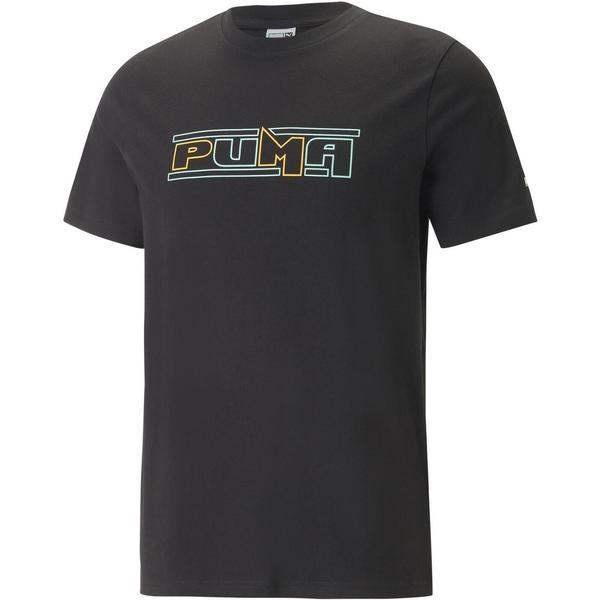 Tricou barbati Puma SWxP Graphic Tee 53821901, S, Negru