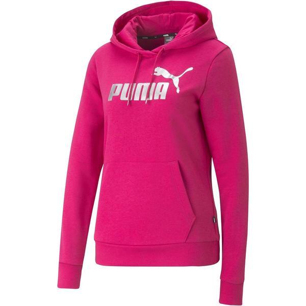 Hanorac femei Puma Essentials Metallic Logo 84909696, XS, Roz