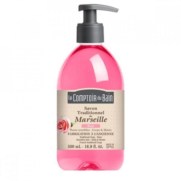 Sapun de Marsilia Trandafir Le Comptoir du Bain 500ml