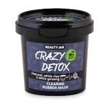 Masca faciala alginata detoxifianta, cu carbune si argila alba, Crazy Detox, Beauty Jar, 20g