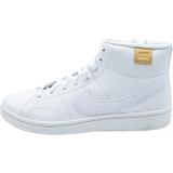 Pantofi sport Unisex Nike Court Royale 2 Mid CT1725-100, 35.5, Alb