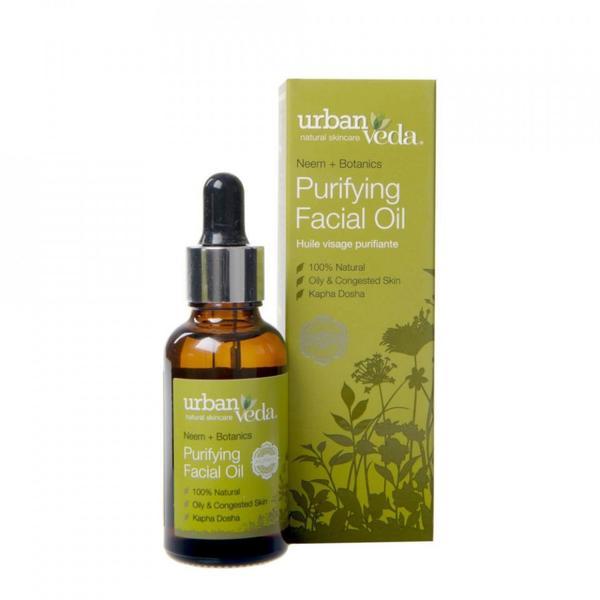 Ulei facial pentru ten gras Purifying, Urban Veda, 30 ml