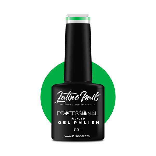 Gel Lac Neon Ufo Green, 7.5 ml