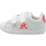 Pantofi sport copii Le Coq Sportif Courtclassic Baby Girl Fluo 2310275, 25, Alb