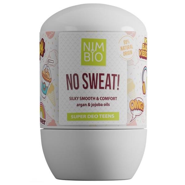 Deodorant Natural pentru Adolescente - Nimbio No Sweat, 50 ml