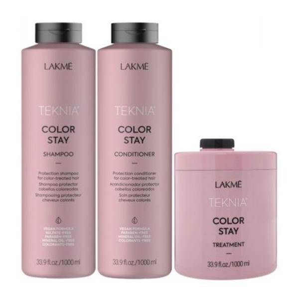 Reducere Lakme Set pentru parul vopsit, Teknia Color Stay