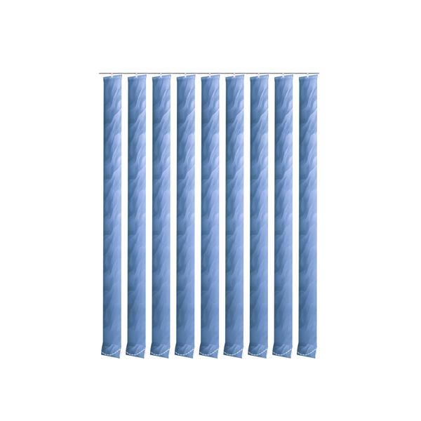 Jaluzele Verticale Textile , Beata Albastru Deschis , L 100 cm X H 260 cm