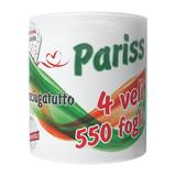 Prosop hartie monorola, 550 foi, 4 straturi