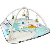 Petite&Mars - Salteluta educationala interactiva, 5 in 1, 110x95x50 cm, Cu jucarii, Multicolora