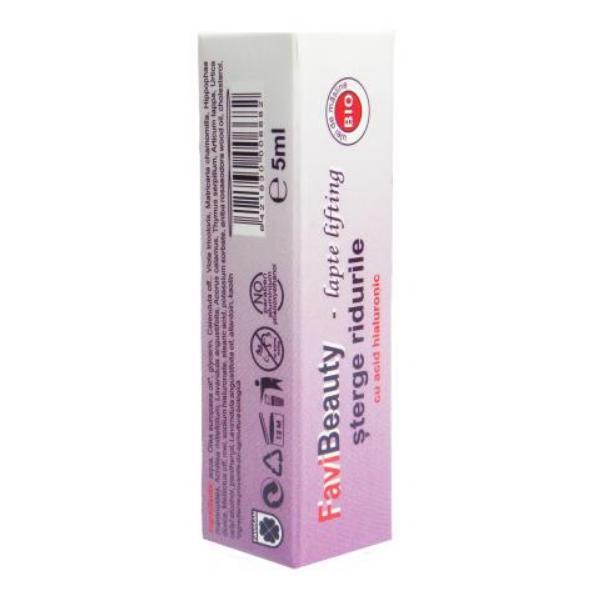 SHORT LIFE - Lapte Lifting cu Acid Hialuronic Favibeauty Favisan, 5ml