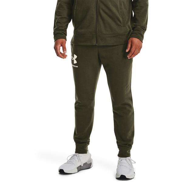 Pantaloni barbati Under Armour UA Rival Terry 1361642-390, L, Verde