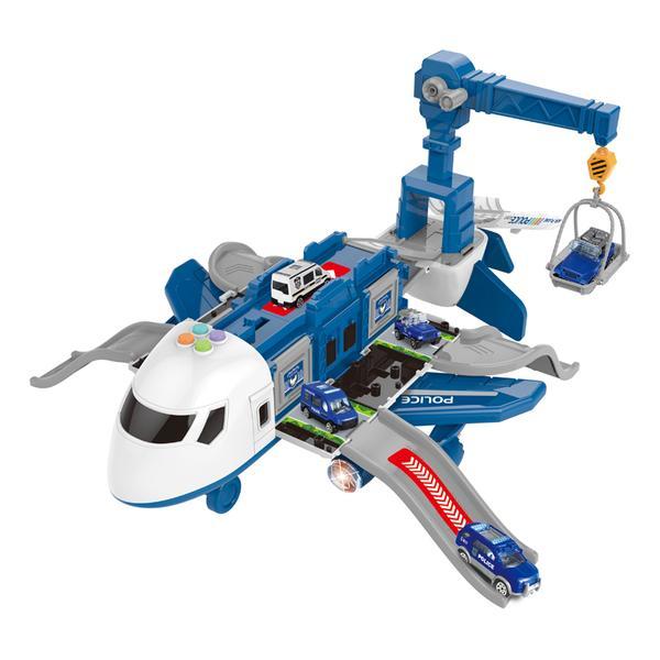 Avion cargo-jucarie interactiva de simulare- aeronava de transport cu muzical