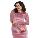 rochie-roz-casual-de-catifea-cu-sclipici-marime-m-38-4.jpg