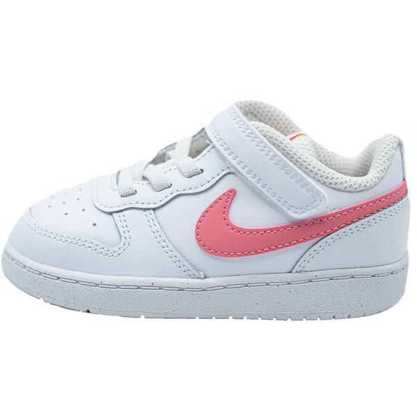 Pantofi sport copii Nike Court Borough Low 2 BQ5453-124, 21, Alb