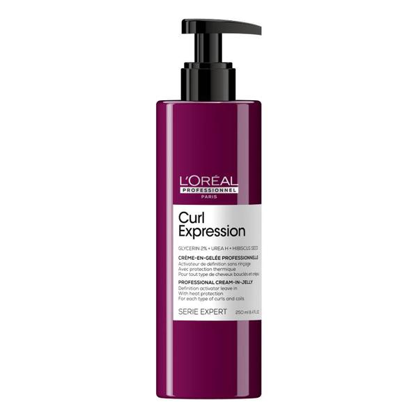 Crema-gel Leave-in pentru Par Ondulat L&#039;Oreal Professionnel Paris Curl Expression Professional Cream-in-Jelly, 250 ml