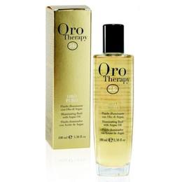 Ulei de par cu ulei de argan Oro puro, Fanola Oro Therapy, 100 ml