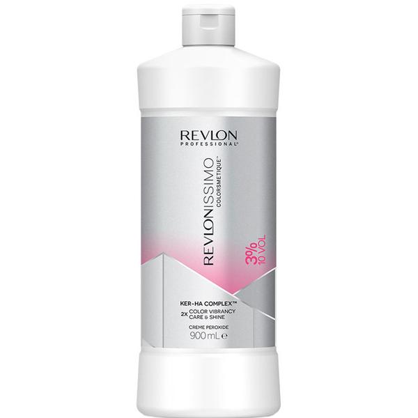 Oxidant Crema 10 vol 3% - Revlon Professional Revlonissimo Colorsmetique Ker-Ha Complex Cream Peroxide, 900 ml