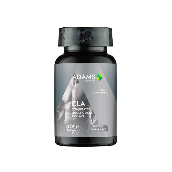 CLA 1500mg Adams Supplements, 30 capsule