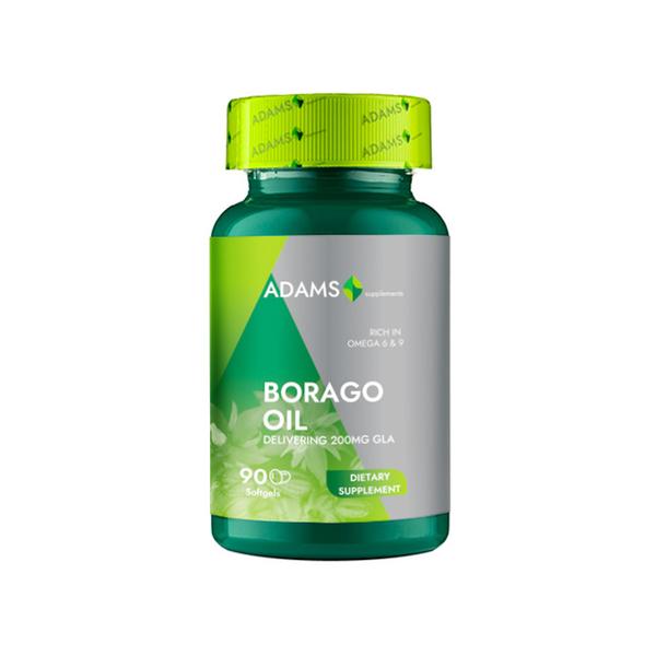 Borago Oil 1000mg Adams Supplements, 30 capsule