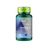 Omega 3 1000 mg Fish Oil Adams Supplements 180 EPA / 120 DHA, 30 capsule