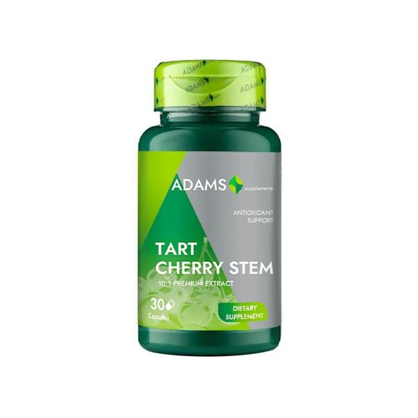 Extract de Cozi de Cirese Adams Supplements Tart Cherry Stem, 30 capsule