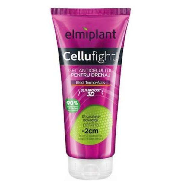 Gel anticelulitic pentru drenaj Elmiplant Cellufight, 200 ml