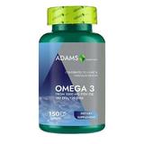 Omega 3 1000 mg Fish Oil Adams Supplements 180 EPA / 120 DHA, 150 capsule