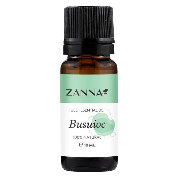 Ulei Esential de Busuioc 100% Natural Zanna, 10 ml