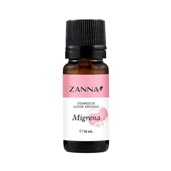 Complex de Uleiuri Esentiale Migrena Zanna, 10 ml