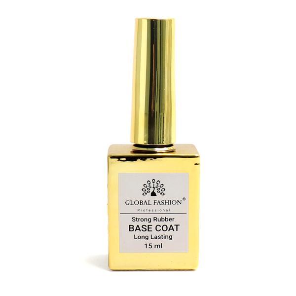 Base Coat Strong Rubber Long Lasting Global Fashion 15ml