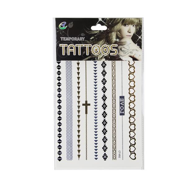 Tatuaj corp temporar Metal Tatto Stickers CT-052