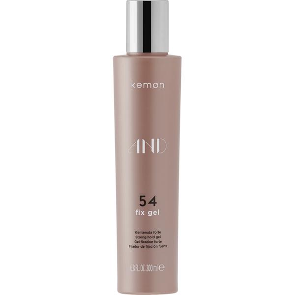 Gel de Fixare Puternica a Parului - Kemon And 54 Fix Gel, 200 ml