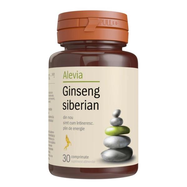 Ginseng Siberian Alevia, 30 comprimate