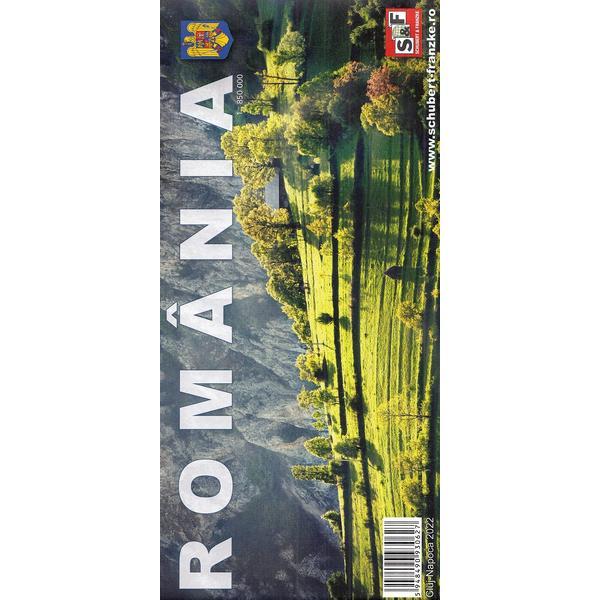 Harta Romania Ed.3, editura Schubert & Franzke