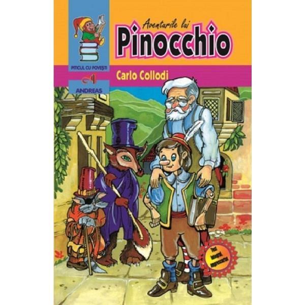 Aventurile lui Pinocchio - Carlo Collodi, editura Andreas