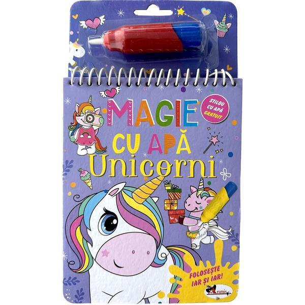 Magie cu apa. Unicorni, editura Aramis