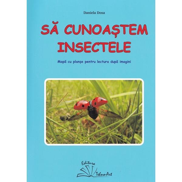 Sa cunoastem insectele. Mapa cu planse pentru lectura dupa imagini - Daniela Dosa, editura Tehno-art