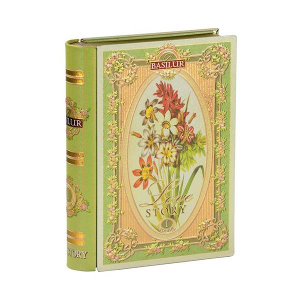 verde i frunza verde i iarba Ceai Verde Ceylon Basilur Tea Book Love Story Volume I, 100 g