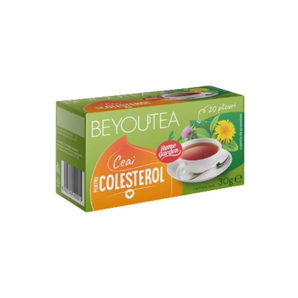 tratament naturist pentru colesterol si trigliceride marite Ceai pentru Colesterol Beyoutea, 20 plicuri