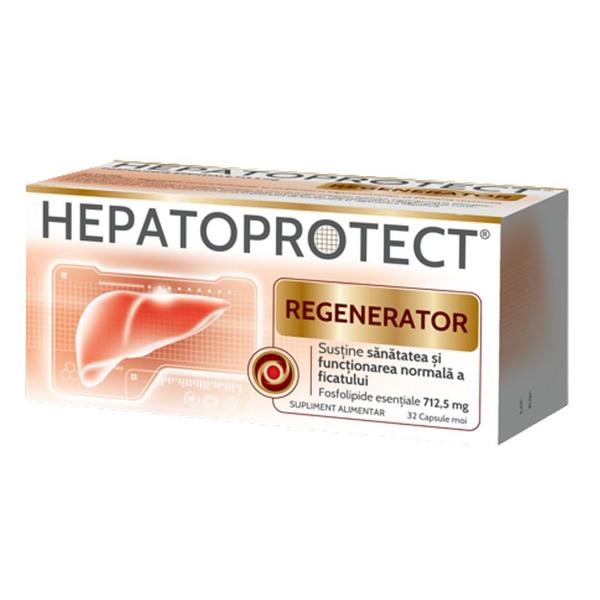 Hepatoprotect Regenator Biofarm, 32 capsule moi