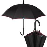 Umbrela ploaie automata baston pentru barbati negru