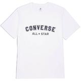 Tricou unisex Converse All Star 10024566-113, XL, Alb