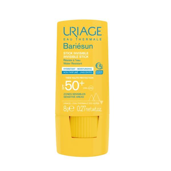 Stick invizibil pentru protectie solara cu SPF 50+ Bariesun, Uriage, 8 g