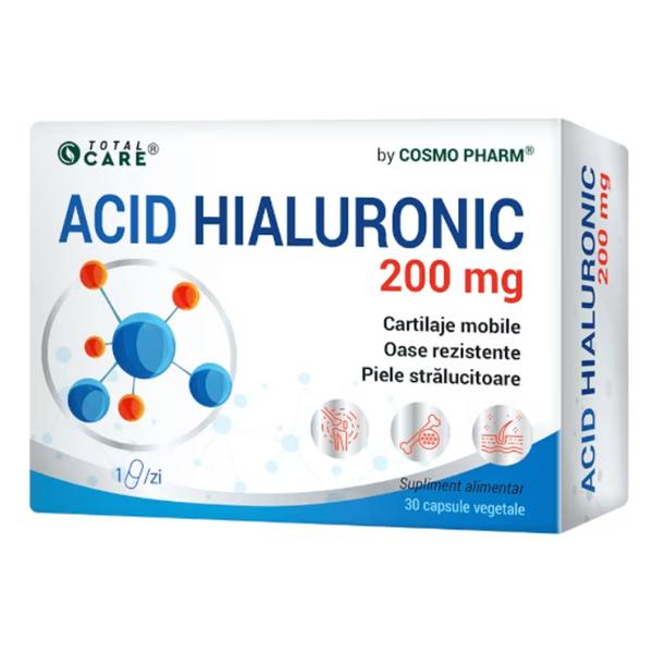 Acid Hialuronic 200 mg Total Care, Cosmo Pharm, 30 capsule vegetale