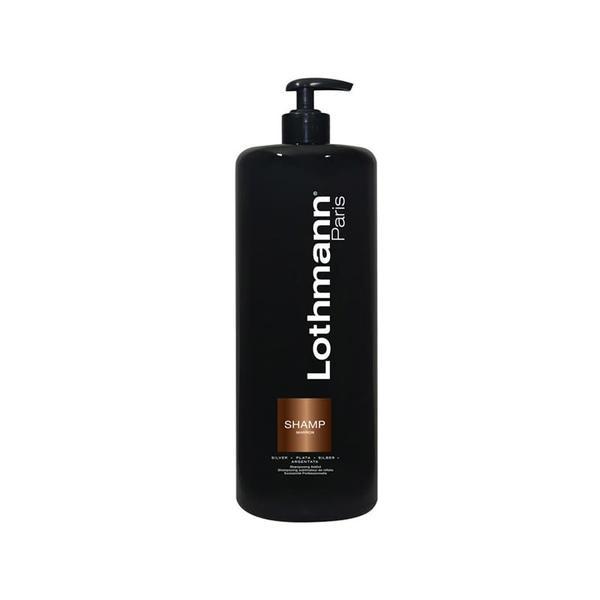 Sampon nuantator pentru par nuante maro Brown Addict Lothmann, 500 ml