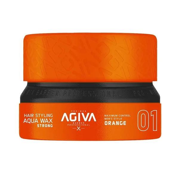 Ceara de par Aqua Wax Strong 01 Portocaliu (Orange) Agiva -155 ml