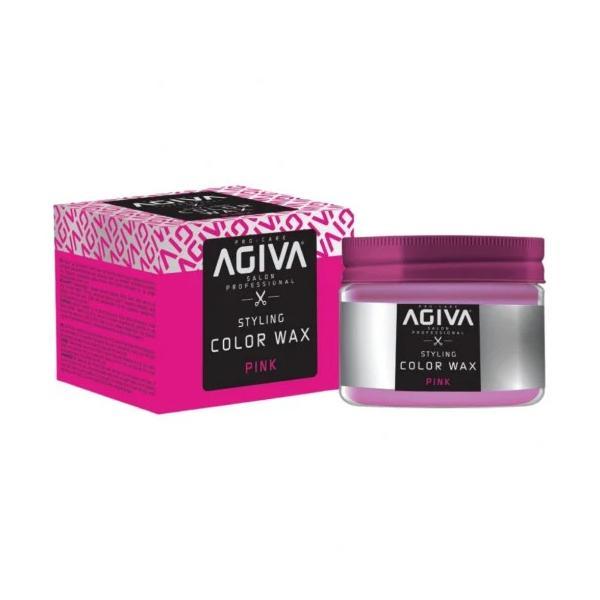 Ceara de par colorata Roz (Pink) - Agiva 120 gr